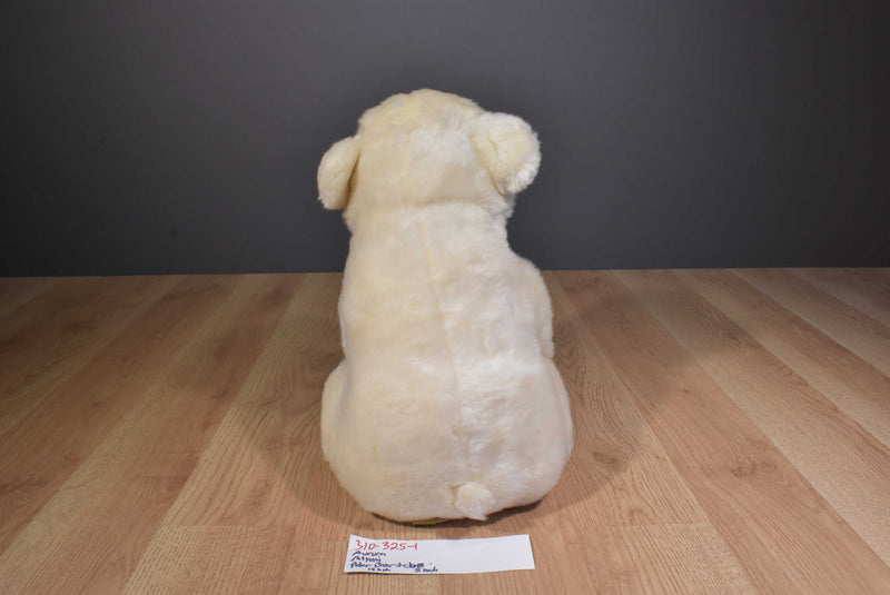 Miyoni Polar Bear Mother and Baby Beanbag Plush