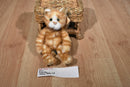 Russ Tabatha Orange Tabby Tiger Cat Beanbag Plush