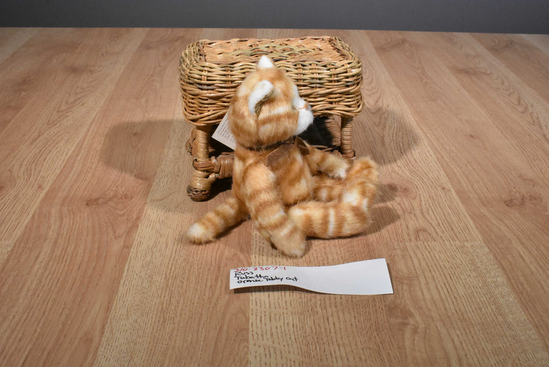 Russ Tabatha Orange Tabby Tiger Cat Beanbag Plush