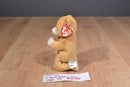 Ty Beanie Buddy 1999 and Baby 1998 Hope Praying Bear Beanbag Plushes