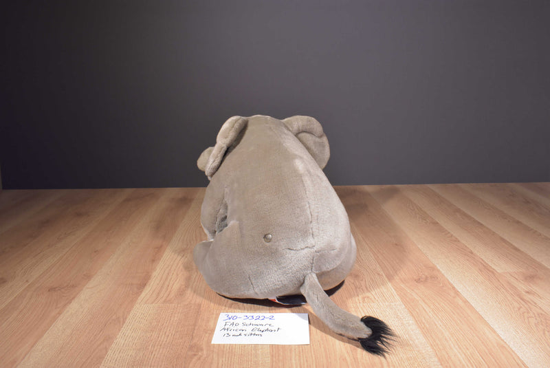 FAO Schwarz Elephant 2013 Beanbag Plush