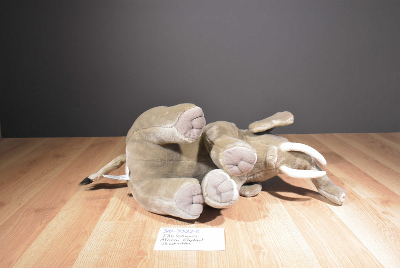 FAO Schwarz Elephant 2013 Beanbag Plush