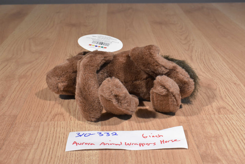 Aurora Wrist Wrappers Horse 1996 Plush