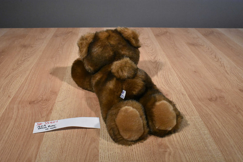 A&A Brown Bear Beanbag Plush