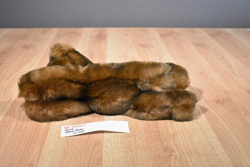 A&A Brown Bear Beanbag Plush