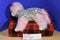 Poochie and Co. Pink Cat Silver Sequins Plush Bag Purse