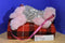 Poochie and Co. Pink Cat Silver Sequins Plush Bag Purse