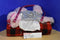 Poochie and Co. Pink Cat Silver Sequins Plush Bag Purse