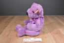 Ty Classic Lilacbeary the Lavender Bear 1999 Beanbag Plush