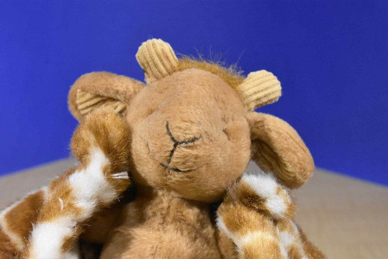 Russ Gisella Giraffe Large and Small Fur Coat Beanbag Plush