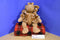Russ Gisella Giraffe Large and Small Fur Coat Beanbag Plush