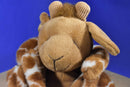 Russ Gisella Giraffe Large and Small Fur Coat Beanbag Plush