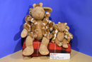 Russ Gisella Giraffe Large and Small Fur Coat Beanbag Plush