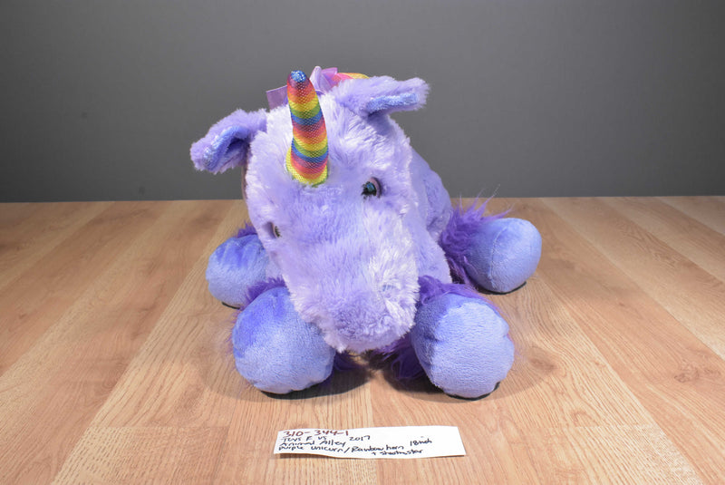 Animal Alley Toys R US Purple Unicorn 2017 Plush