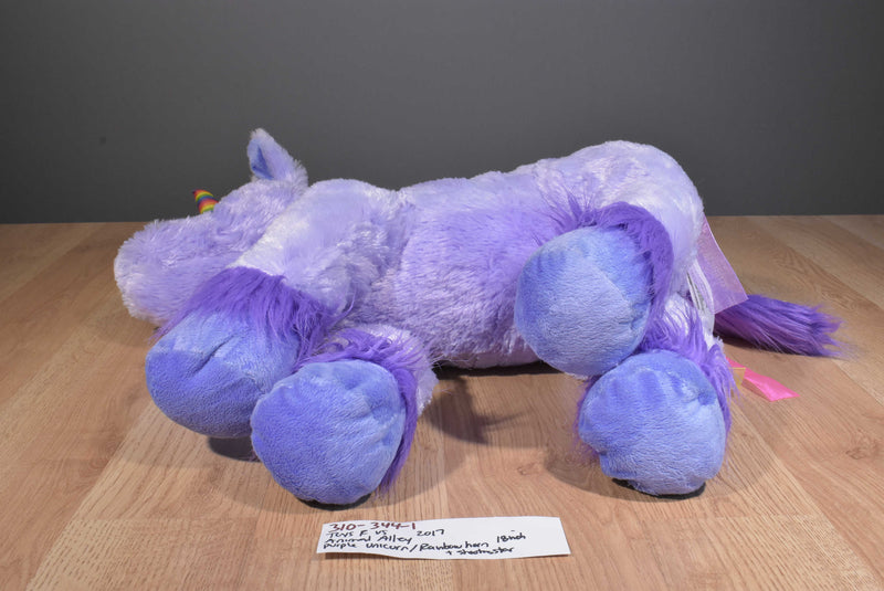 Animal Alley Toys R US Purple Unicorn 2017 Plush