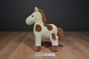 Animal Adventure White Brown Pinto Horse 2016 Plush