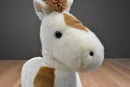Animal Adventure White Brown Pinto Horse 2016 Plush