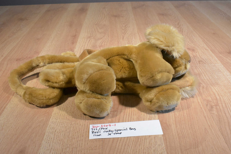 Tel/Fax Roxi the Cocker Spaniel Children's Bag Purse Plush