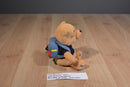 Disney Paris Pooh With Backpack 2002 Beanbag Plush