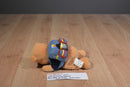 Disney Paris Pooh With Backpack 2002 Beanbag Plush