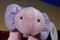 Carter's Just One Year Pink and Purple Elephant Rattle Plush