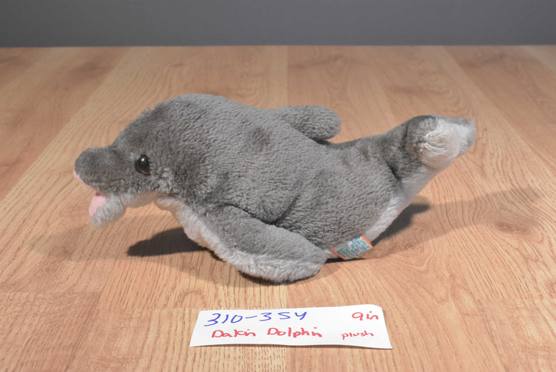 Dakin Vintage Dolphin 1979 Nutshell Beanbag Plush
