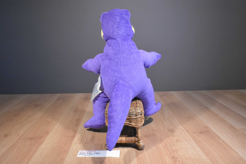 Build-a-Bear Purple and Yellow T-Rex 2014 Plush