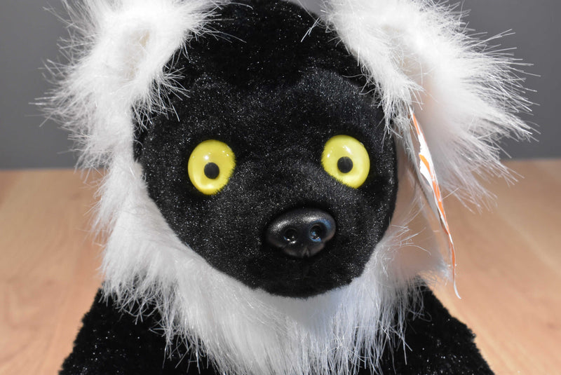Wild Republic Black and White Lemur 2016 Beanbag Plush