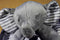 Circo Grey and White Striped Elephant 2016 Security Blanket