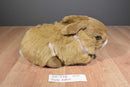 Fiesta Natural Laydown Bunny 1997 Plush