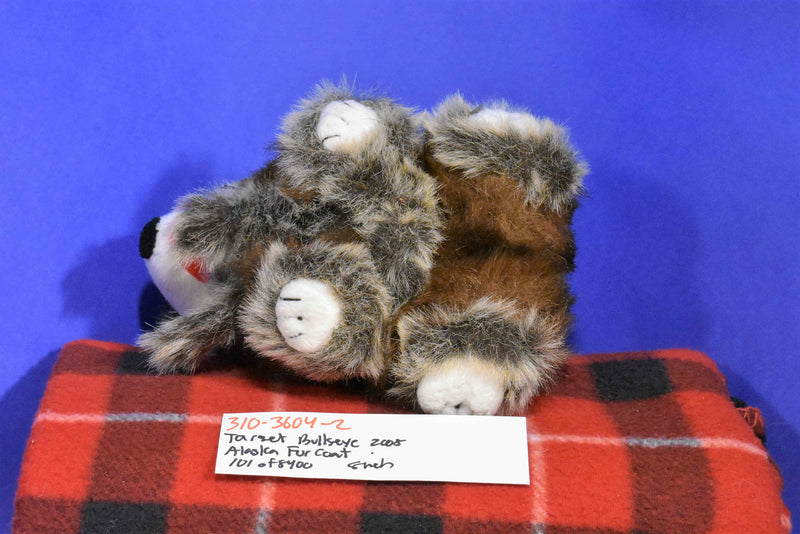 Target Bullseye Eskimo Alaskan Fur Coat 2008 Plush