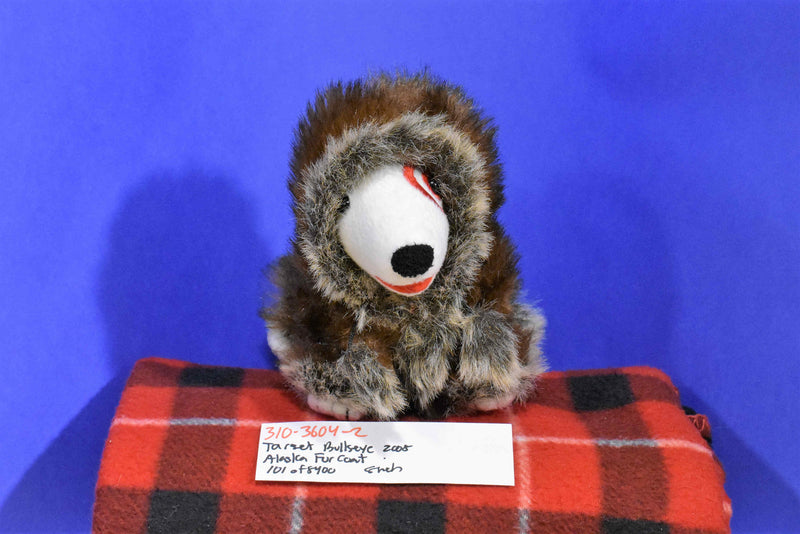 Target Bullseye Eskimo Alaskan Fur Coat 2008 Plush