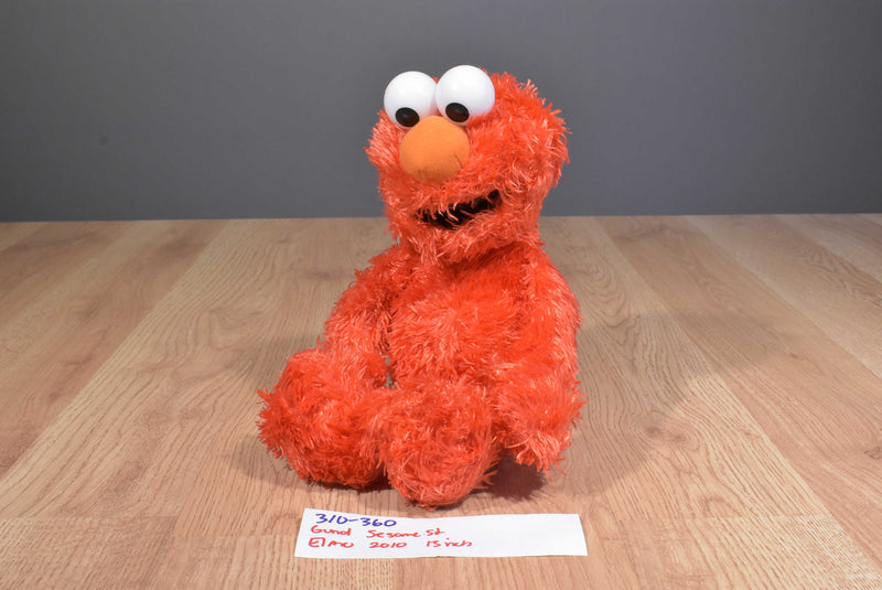 Gund Sesame Street Elmo 2010 Beanbag Plush