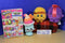 Just Play Moose Shopkins Cheezey B Hamburger, Susie Sundae, Miss Pressy Plush and Book