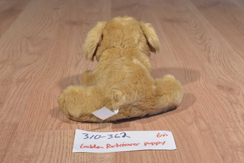 Miniature Golden Retriever Puppy Dog Beanbag Plush