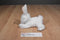 Aurora White Bunny and Brown Dutch Bunny Rabbit 2020 Beanbag Plush