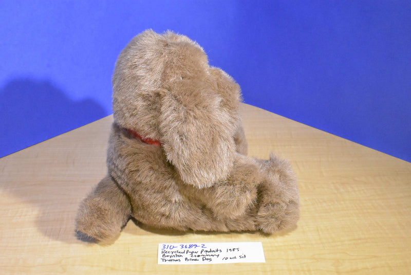 Recycled Paper Products Zoominary Boynton Thomas Dog 1985 Plush