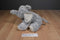 Babies R Us Grey and Beige Elephant Beanbag Plush