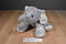Babies R Us Grey and Beige Elephant Beanbag Plush