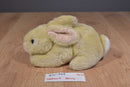 Walmart Yellow Tan Bunny Rabbit Beanbag Plush