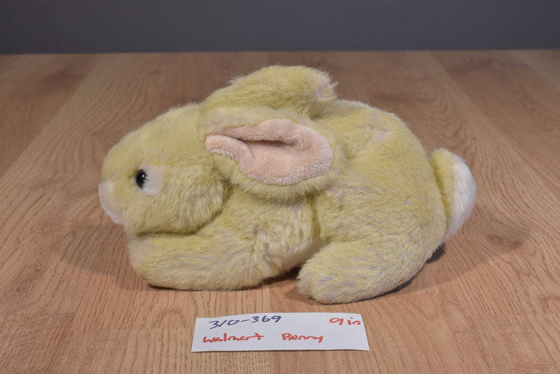 Walmart Yellow Tan Bunny Rabbit Beanbag Plush