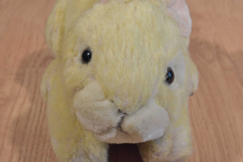 Walmart Yellow Tan Bunny Rabbit Beanbag Plush