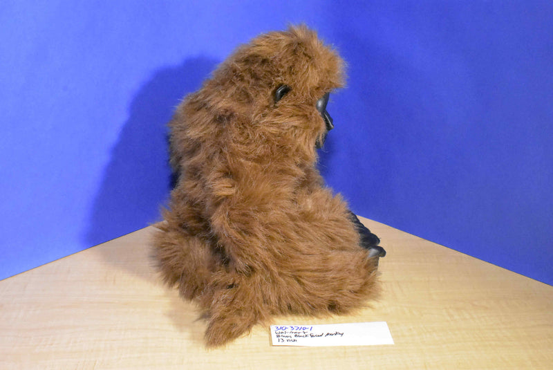 Walmart Brown Black Faced Monkey Plush
