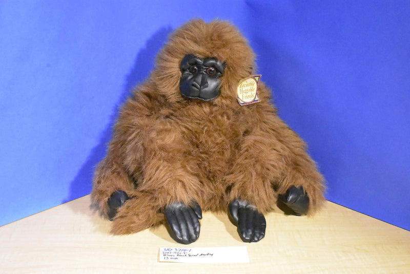 Walmart Brown Black Faced Monkey Plush
