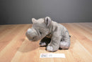Wild Republic Grey White Rhino Calf 2014 Beanbag Plush