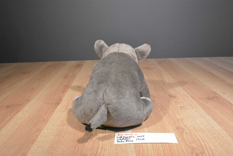 Wild Republic Grey Rhino Calf 2014 Beanbag Plush