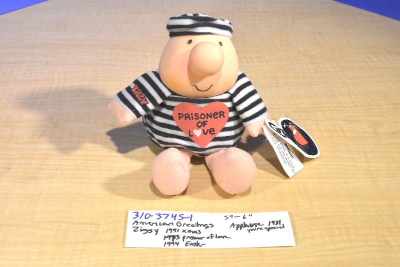 American Greeting Applause Ziggy Christmas Easter Prisoner Special Plushes