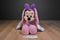 Disney Minnie Mouse in Pink Bunny Rabbit Costume Plush