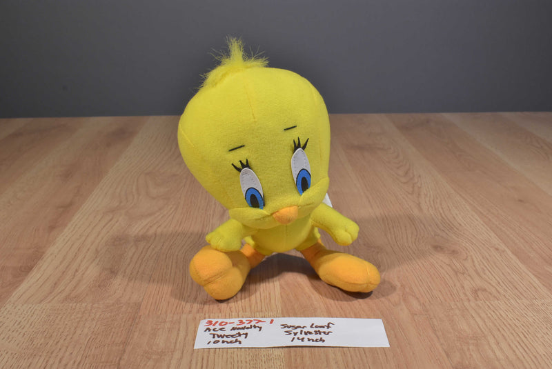 Sugar Loaf Looney Tunes Ace Novelty Yellow Tweety Bird 1996 Plush