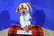 Dakin Brown and White Hugging Puppy Dogs 1976 Plush